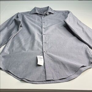 Van Heusen wrinkle Free Men's Classic Gray Dress Shirt